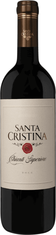 21,95 € Envío gratis | Vino Tinto Santa Cristina Superiore — Superior D.O.C.G. Chianti
