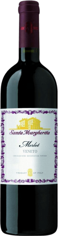 Бесплатная доставка | Красное вино Santa Margherita I.G.T. Veneto Венето Италия Merlot 75 cl