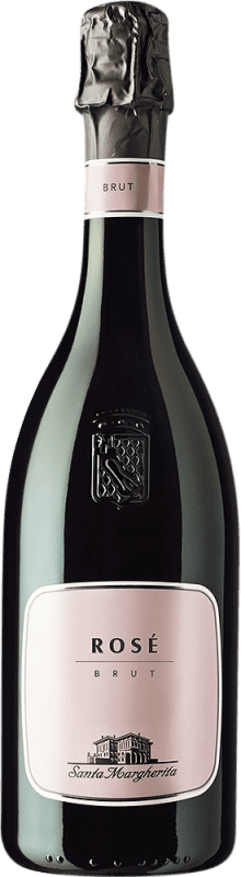 15,95 € | Rosé Sekt Santa Margherita Spumante Rosé Brut D.O.C. Prosecco Friaul-Julisch Venetien Italien Malbec, Glera 75 cl