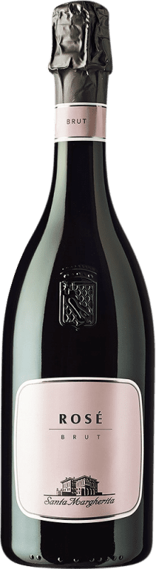 19,95 € Spedizione Gratuita | Spumante Rosato Santa Margherita Brut Rosé — Rosato D.O.C. Prosecco