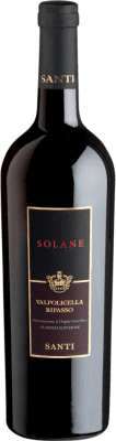 Бесплатная доставка | Красное вино Santi Solane Classico Superiore D.O.C. Valpolicella Ripasso Venecia Италия Nebbiolo — Неббиоло, Corvina — Корвина 75 cl Santi Solane Valpolicella Ripasso Classico Superiore 75 cl