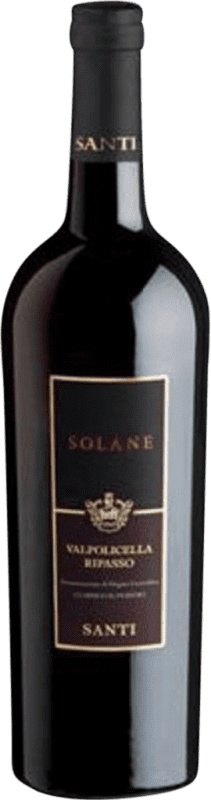 Free Shipping | Red wine Santi Solane Classico Superiore D.O.C. Valpolicella Ripasso Venecia Italy Nebbiolo, Corvina 75 cl
