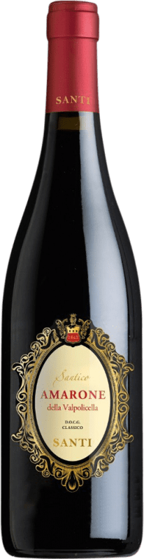 38,95 € | Red wine Santi D.O.C.G. Amarone della Valpolicella Venecia Italy Nebbiolo, Corvina 75 cl