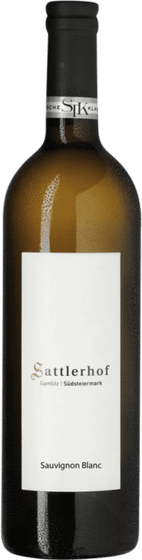 Бесплатная доставка | Белое вино Sattlerhof Gamlitzer сухой D.A.C. Südsteiermark Estiria Австрия Sauvignon White 75 cl