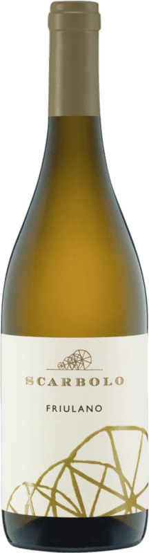 Envio grátis | Vinho branco Scarbolo D.O.C. Friuli Friuli-Venezia Giulia Itália Friulano 75 cl
