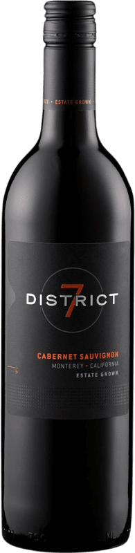 Бесплатная доставка | Красное вино Scheid District 7 I.G. California Калифорния Соединенные Штаты Cabernet Sauvignon 75 cl