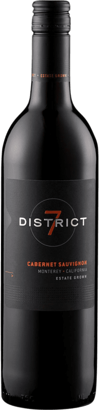 Бесплатная доставка | Красное вино Scheid District 7 I.G. California Калифорния Соединенные Штаты Cabernet Sauvignon — Каберне Совиньон 75 cl