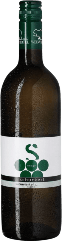 Envio grátis | Vinho branco Schuckert Classic D.A.C. Weinviertel Niederösterreich Áustria Grüner Veltliner 75 cl