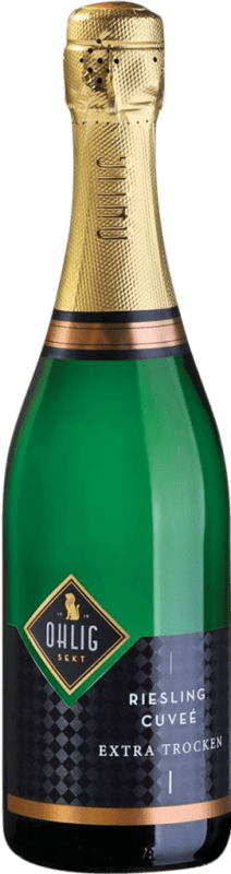 10,95 € | Vin Mousseux Blanc Sektkellerei Ohlig Deutscher Extra Trocken — Extra-Sec Cuvée Allemagne Riesling 75 cl