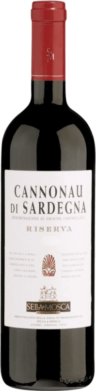Free Shipping | Red wine Sella e Mosca Reserve D.O.C. Cannonau di Sardegna Cerdeña Italy Cannonau 75 cl