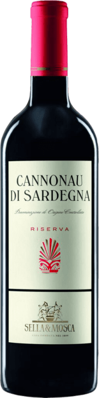 Spedizione Gratuita | Vino rosso Sella e Mosca Riserva D.O.C. Cannonau di Sardegna Cerdeña Italia Cannonau 75 cl