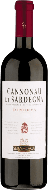 Free Shipping | Red wine Sella e Mosca Reserve D.O.C. Cannonau di Sardegna Cerdeña Italy Cannonau Magnum Bottle 1,5 L