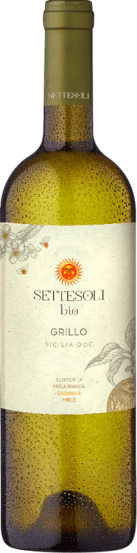 7,95 € | Vino bianco Settesoli D.O.C. Sicilia Sicilia Italia Grillo Biologico 75 cl