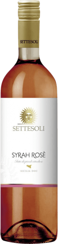 Envoi gratuit | Vin rose Settesoli Rosato I.G.T. Terre Siciliane Sicile Italie Syrah 75 cl