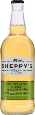 Free Shipping | Cider Sheppy's Dabinett Single Variety Somerset United Kingdom Medium Bottle 50 cl Manzana — Apple