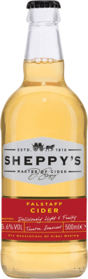 Бесплатная доставка | Сидр Sheppy's Falstaff Single Variety Apple Somerset Объединенное Королевство бутылка Medium 50 cl