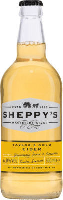 Free Shipping | Cider Sheppy's Taylor's Gold Single Variety Somerset United Kingdom Medium Bottle 50 cl Manzana — Apple