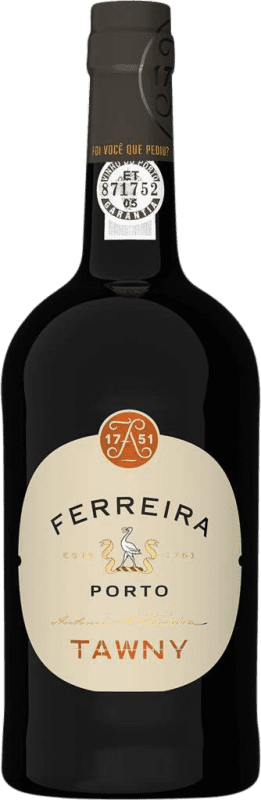 Бесплатная доставка | Крепленое вино Sogrape Ferreira Tawny I.G. Porto порто Португалия Tempranillo, Nebbiolo, Touriga Nacional, Tinta Amarela, Tinta Barroca 75 cl