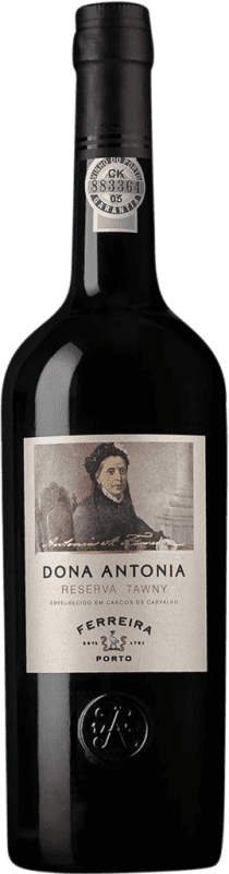 Free Shipping | Fortified wine Sogrape Ferreira Dona Antónia Tawny Reserve I.G. Porto Porto Portugal Nebbiolo, Touriga Franca, Tinta Roriz, Tinta Amarela, Tinta Barroca 75 cl