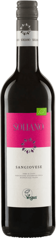 Бесплатная доставка | Красное вино Soliano I.G.T. Terre di Chieti Италия Sangiovese 75 cl