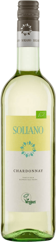 Free Shipping | White wine Soliano Italy Chardonnay 75 cl