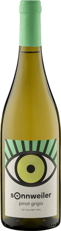 11,95 € Envío gratis | Vino blanco Sonnweiler I.G.T. Vigneti delle Dolomiti