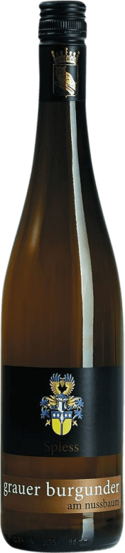 Envio grátis | Vinho Branco Spiess Am Nussbaum Q.b.A. Rheinhessen Rheinhessen Alemanha Pinot Cinzento 75 cl