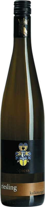 Envoi gratuit | Vin Blanc Spiess Kalkmergel Trocken — Sec Kabinett — Récolte Mûre Q.b.A. Rheinhessen Rheinhessen Allemagne Riesling 75 cl