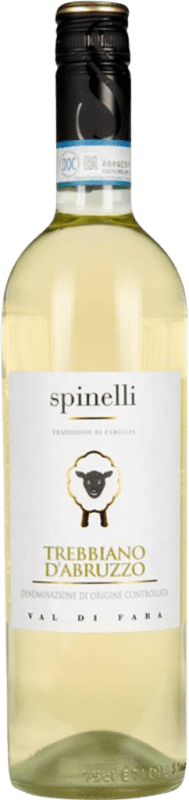 Spedizione Gratuita | Vino bianco Tenute Spinelli Val di Mara D.O.C. Trebbiano d'Abruzzo Italia Trebbiano 75 cl