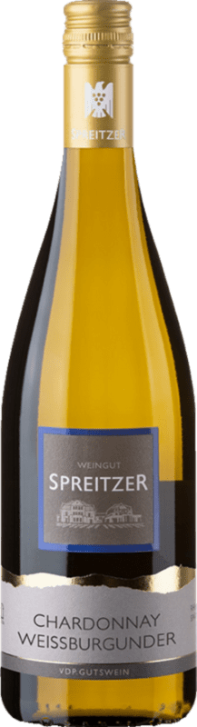 16,95 € | White wine Spreitzer Chardonnay & Weissburgunder Q.b.A. Rheingau Rheingau Germany Chardonnay, Pinot White 75 cl