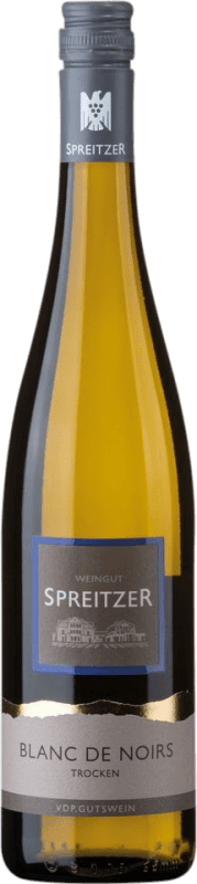 Envio grátis | Vinho branco Spreitzer Blanc de Noirs Seco Q.b.A. Rheingau Rheingau Alemanha Pinot Preto 75 cl