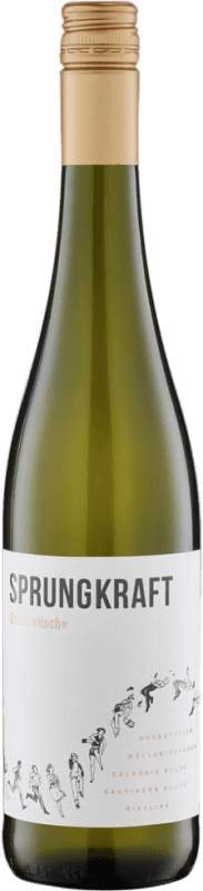 Бесплатная доставка | Белое вино Sprungkraft Cuvée Hoch Weiss I.G. Baden Baden-Württemberg Германия Sauvignon White, Riesling, Pinot White, Sauvignon, Muscat 75 cl