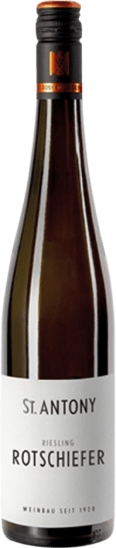 17,95 € Бесплатная доставка | Белое вино St. Antony Vom Rotschiefer сухой Q.b.A. Rheinhessen