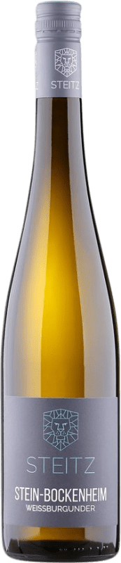 Бесплатная доставка | Белое вино Steitz Stein Bockenheim Q.b.A. Rheinhessen Rheinhessen Германия Pinot White 75 cl