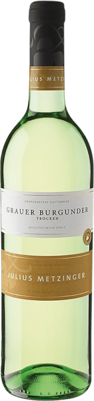 Spedizione Gratuita | Vino bianco Julius Metzinger Secco Q.b.A. Pfälz PFALZ Germania Pinot Grigio 75 cl