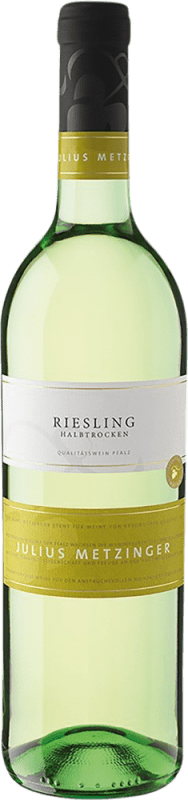 8,95 € | Vinho branco Julius Metzinger Semi-seco Semi-doce Q.b.A. Pfälz Pfälz Alemanha Riesling 75 cl