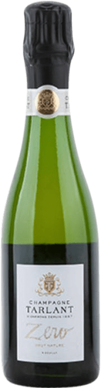 Envio grátis | Espumante branco Tarlant Brut Nature A.O.C. Champagne Champagne França Pinot Preto, Chardonnay Meia Garrafa 37 cl