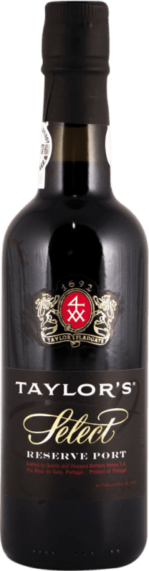 9,95 € Free Shipping | Fortified wine Taylor's Ruby Select I.G. Porto Half Bottle 37 cl