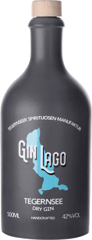 69,95 € Envoi gratuit | Genièvre Gin Lago Tegernsee Bouteille Medium 50 cl