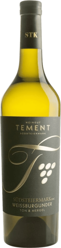 Бесплатная доставка | Белое вино Tement Steirische Klassik D.A.C. Südsteiermark Estiria Австрия Pinot White 75 cl