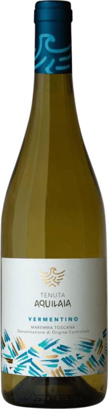 Бесплатная доставка | Белое вино Tenuta Aquilaia D.O.C. Maremma Toscana Тоскана Италия Vermentino 75 cl