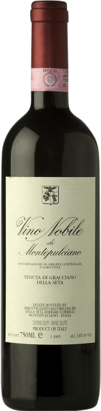 19,95 € | Red wine Gracciano della Seta D.O.C.G. Vino Nobile di Montepulciano Italy Merlot, Prugnolo Gentile 75 cl