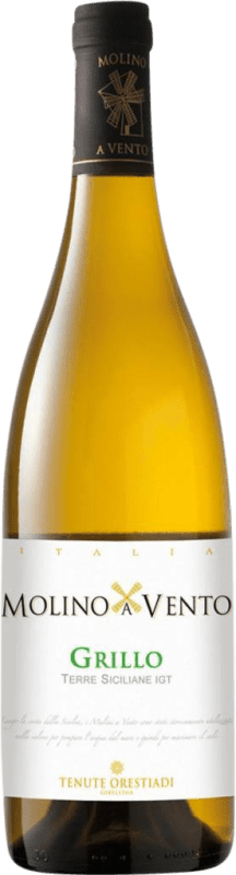 Envio grátis | Vinho Branco Orestiadi. Molino a Vento D.O.C. Sicilia Sicília Itália Grillo 75 cl
