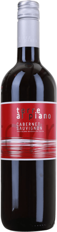 Бесплатная доставка | Красное вино Terre al Piano I.G.T. Venezia Venecia Италия Cabernet Sauvignon — Каберне Совиньон, Cabernet Franc — Каберне Фран 75 cl