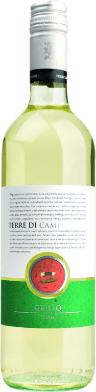 Envio grátis | Vinho branco Campo di Sasso D.O.C. Sicilia Sicília Itália Grillo 75 cl