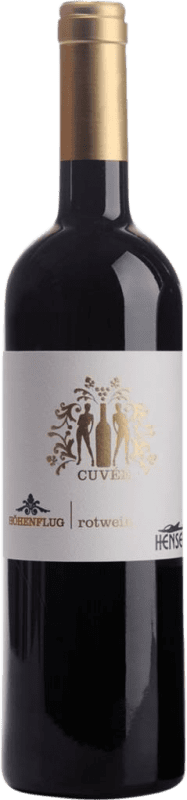 Envio grátis | Vinho tinto Thomas Hensel Höhenflug Cuvée Seco Q.b.A. Pfälz Pfälz Alemanha Merlot, Syrah, Cabernet Sauvignon 75 cl