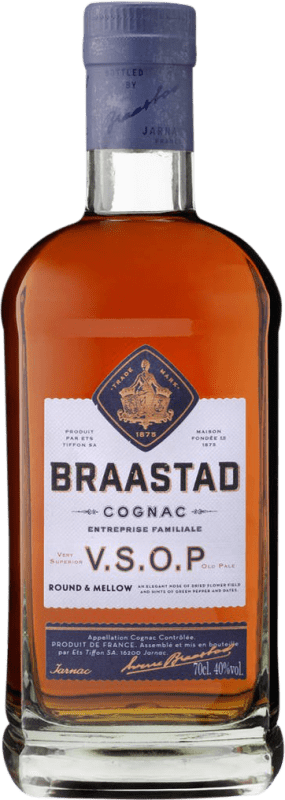 Spedizione Gratuita | Cognac Tiffon Braastad VSOP A.O.C. Cognac Francia 70 cl