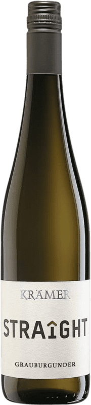 Envoi gratuit | Vin Blanc Tobias Krämer Straîght Trocken — Sec Q.b.A. Rheinhessen Rheinhessen Allemagne Pinot Gris 75 cl