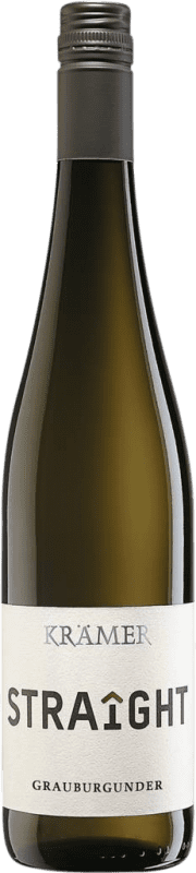 Spedizione Gratuita | Vino bianco Tobias Krämer Straîght Secco Q.b.A. Rheinhessen Rheinhessen Germania Pinot Grigio 75 cl