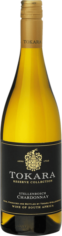 Free Shipping | White wine Tokara Collection Reserve W.O. Western Cape Western Cape South Coast South Africa Chardonnay 75 cl